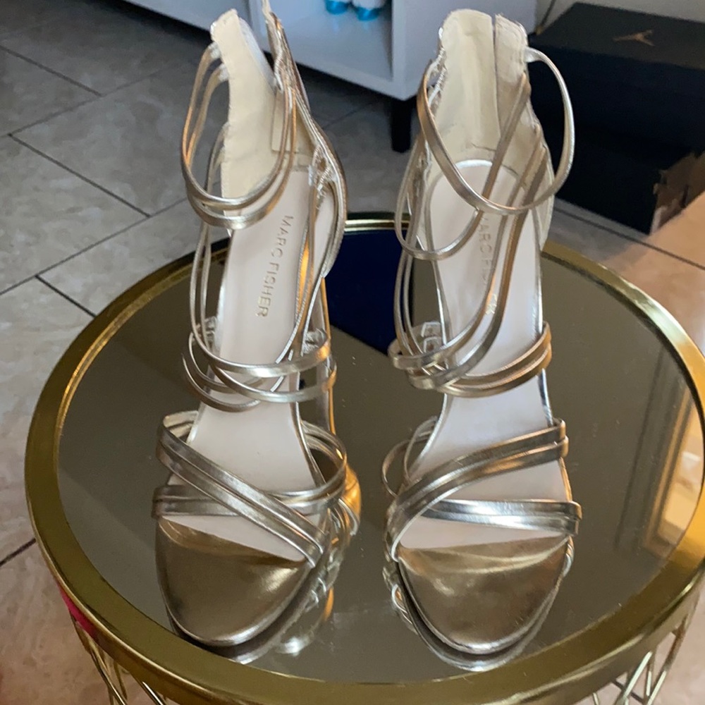 Gold heels
